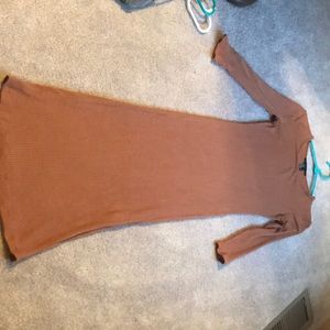 Rust colored dress